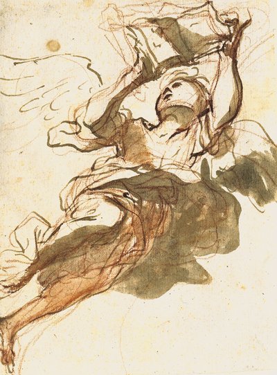 Flying Angel by Mattia Preti